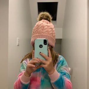 Comfy pink toque